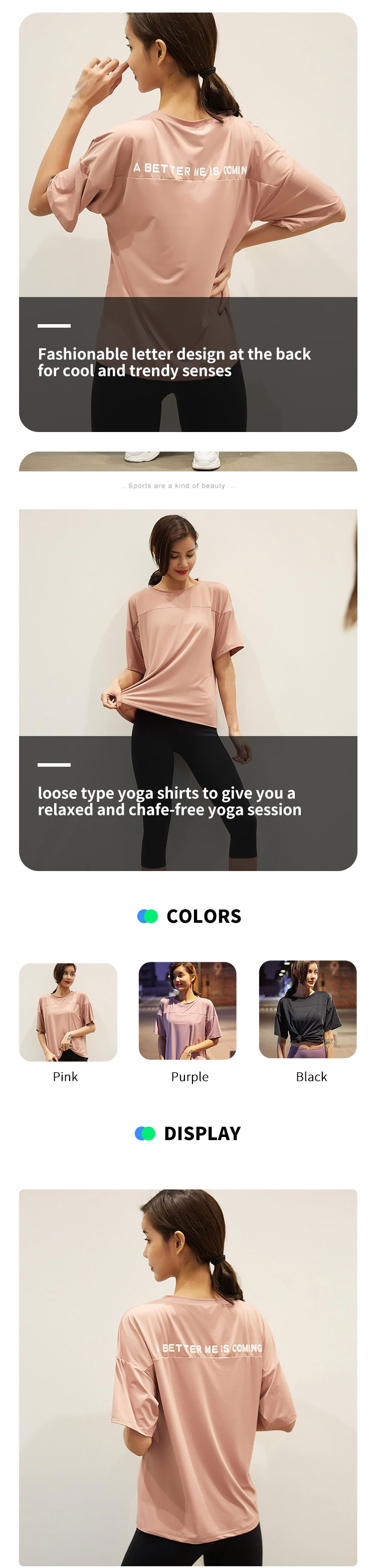 Loose Yoga Shirts